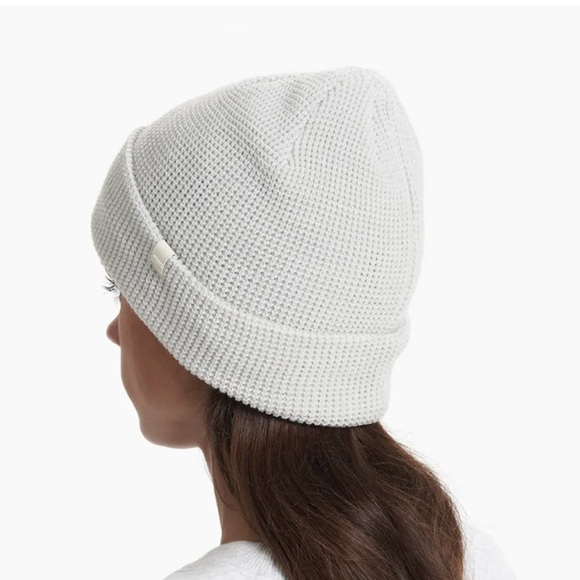 Vuori Alpine Waffle Beanie in Gray - Picture 2 of 8